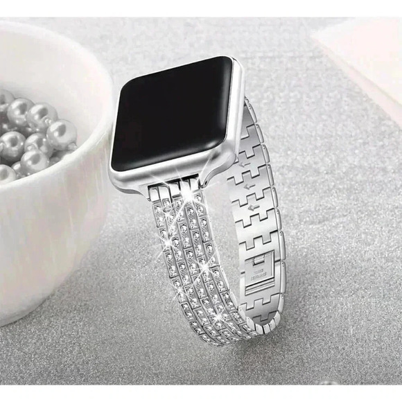 Sparkling Rhinestone Watchband for Apple Watch - Picture 1 of 3